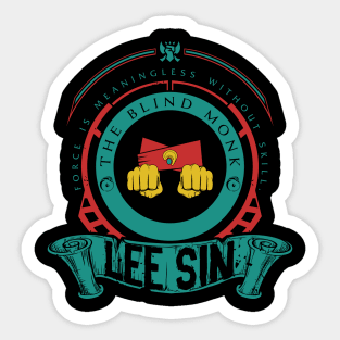 LEE SIN - LIMITED EDITION Sticker